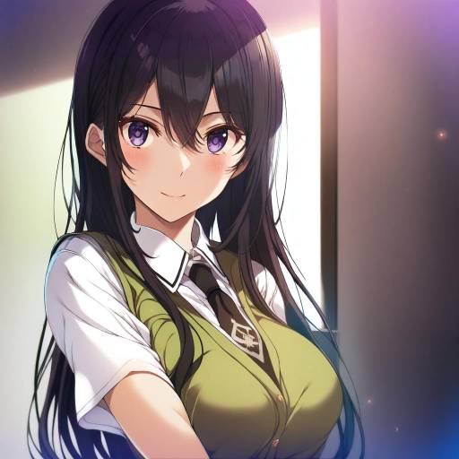 Illustration of Aihara mei, citrus (saburouta) in the style of Torisan