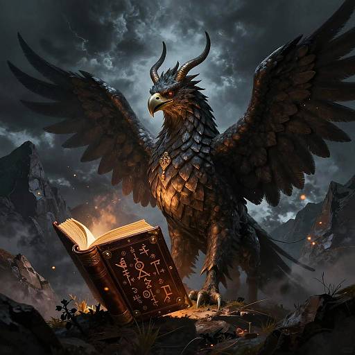 Majestic Gryphon Master in Storm