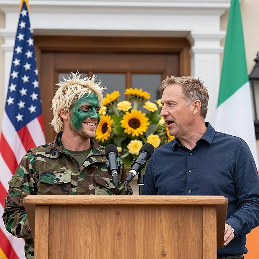 Dynamic Duo at the Podium