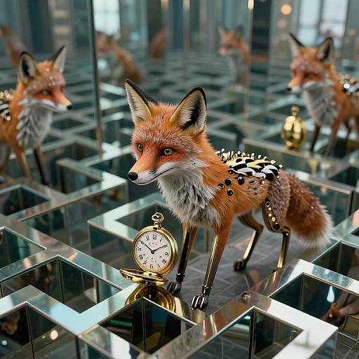Clockwork Fox in Dream Maze