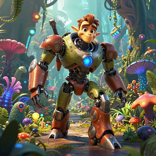 Ratchet and Clank in Alien Jungle