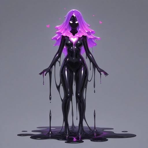 Wistful Elemental Spirit with Bioluminescence