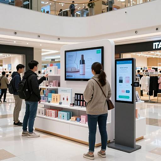 Interactive Retail Product Display Design