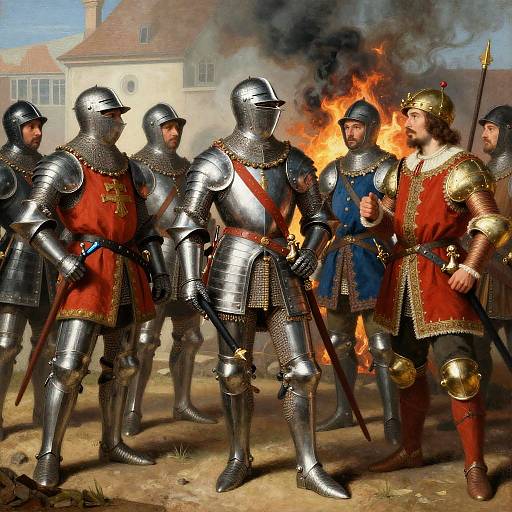 Landsknecht Mercenaries Renaissance Painting