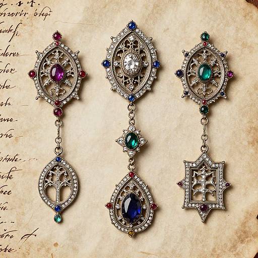 15th Century Gothic Jewelry Art
