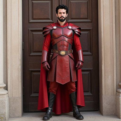 Red Titan Ryan in Armor