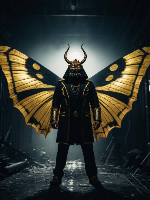 Mothra Cosplay Costume with Wings