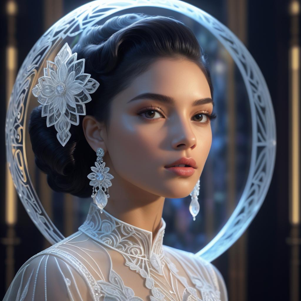 Striking Hispanic Fantasy Portrait in HD