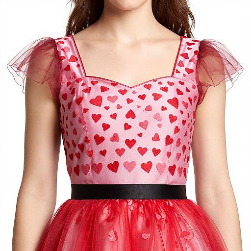 Queen of Hearts Woman Portrait