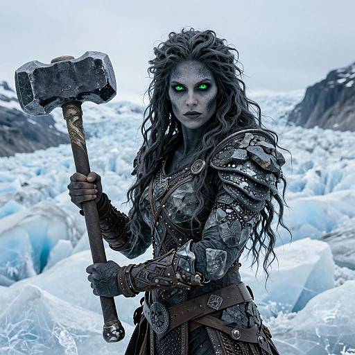 Modrun The Mountain Mother Portrait