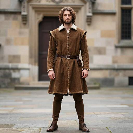 Man in Renaissance Medieval Costume