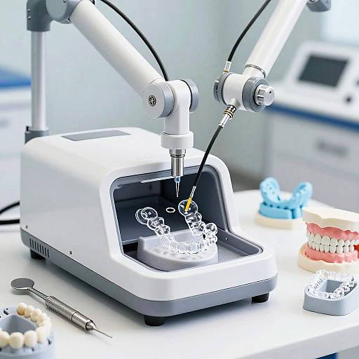 Futuristic Transparent Braces Generator