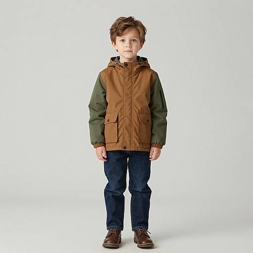 Realistic Young Boy in Bump Costume