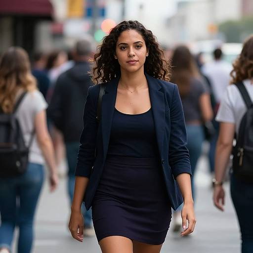 Photorealistic Urban Fashion Walk