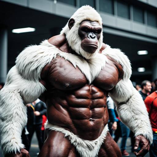 Muscular Ape Cosplay Costume