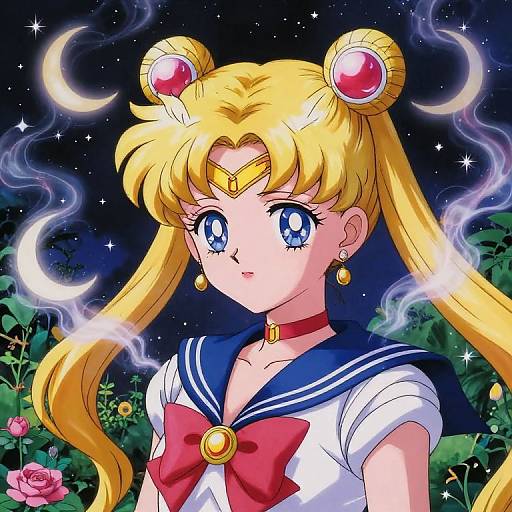 Sailor Moon Weed Fusion Anime Character