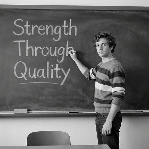 Monochrome Portrait of a Creative Mind