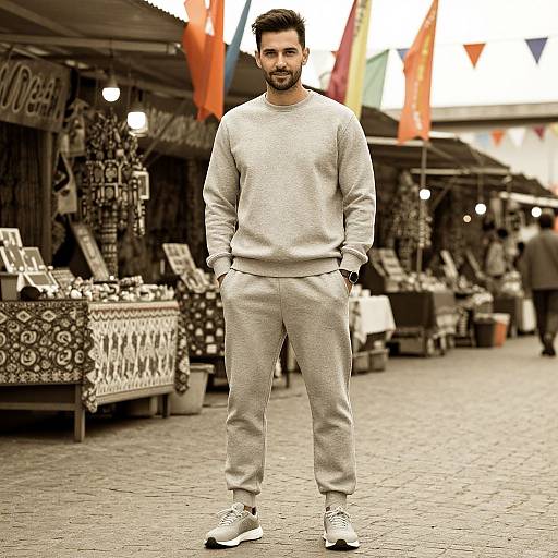 Sepia Street Style Portrait