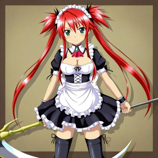 Illustration of Airi (queen's blade), queen's blade in the style of Nagineko