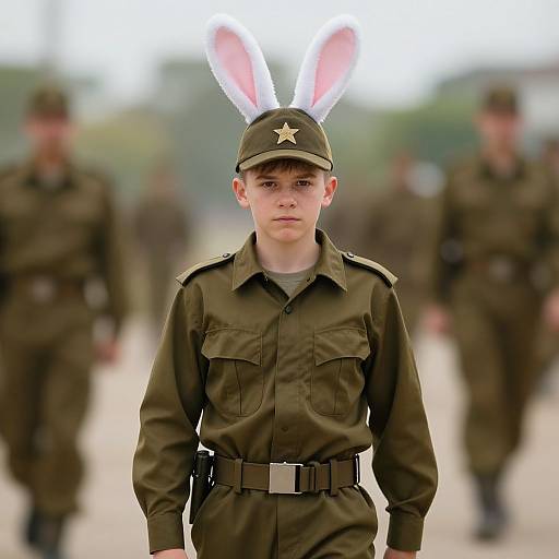 Funny Military Hunting Costume Boy