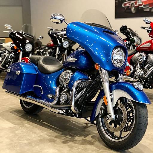 Vibrant Blue 2018 Indian Chieftain®