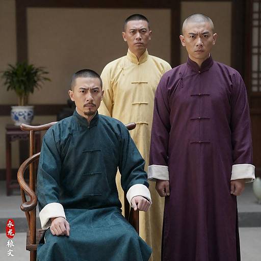 Dynamic Movie Scene with Asian Actors