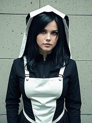 Sexy Sayla Mass Realistic Cosplay Portrait