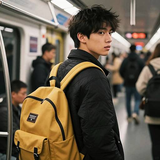Urban Portrait of a Stylish Young Man
