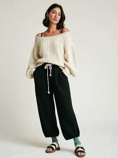 Woman in Casual Comfort Outfit