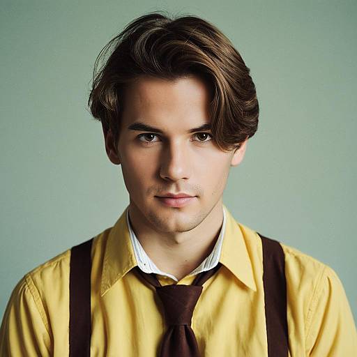 Realistic Bavarian Man in Fancy Dress