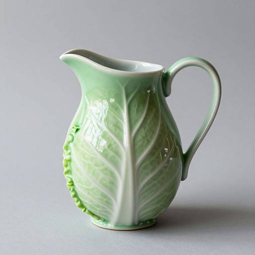 Bordallo Pinheiro Cabbage Leaf Pitcher
