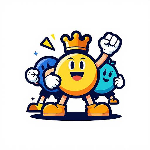 Playful Team Mascot Logo Design