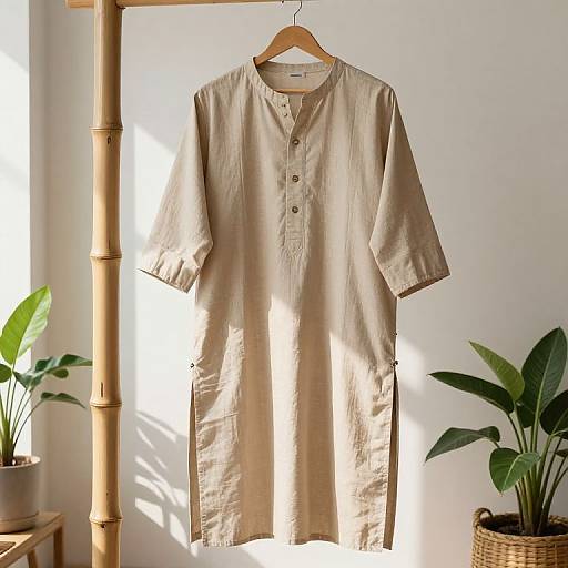 Eco-Friendly Organic Cotton Kurti Display