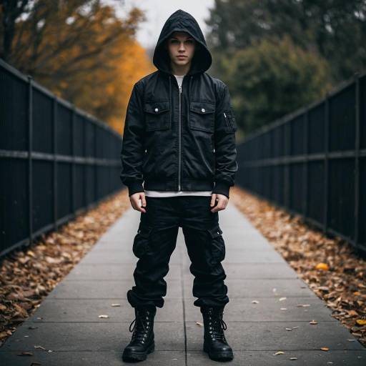 Halloween-Themed Solo Male in Cargo Pants