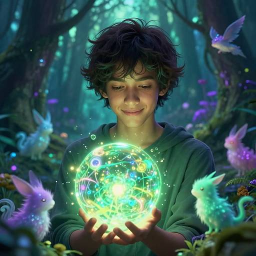 Mystical Enchanted Forest Portrait