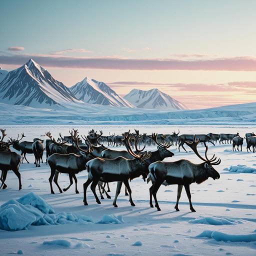 Exploration on a Icy Polar Tundra Exploration on a Icy Polar Tundra