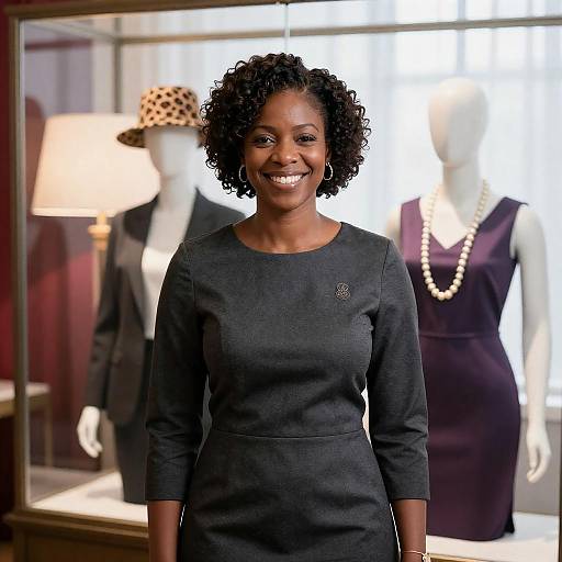 Bright Smiles and Fashion Display