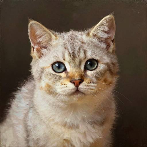 Hyper-Realistic Young Kit Oil Painting