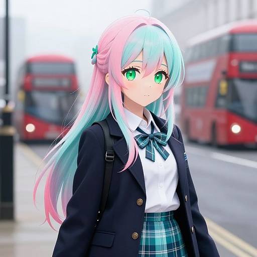British Anime Girl in London