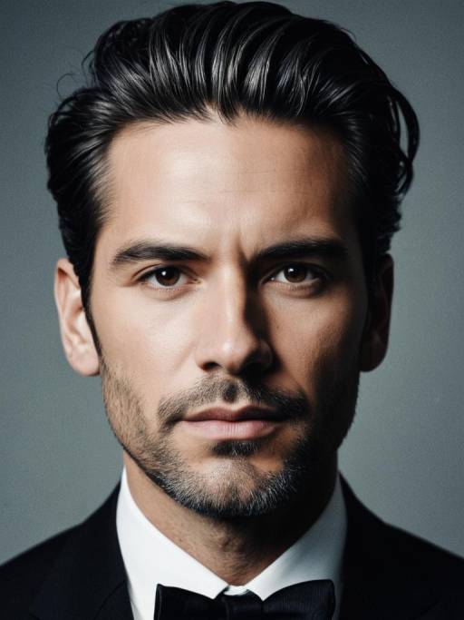 Elegant Man in Formal Attire Headshot
