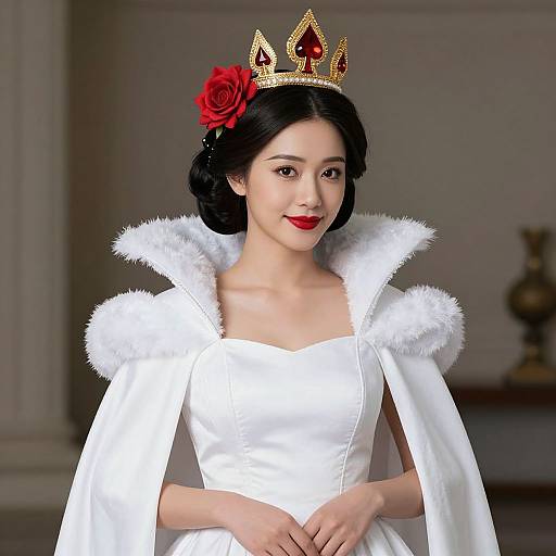 Queen of Spades Elegant Costume