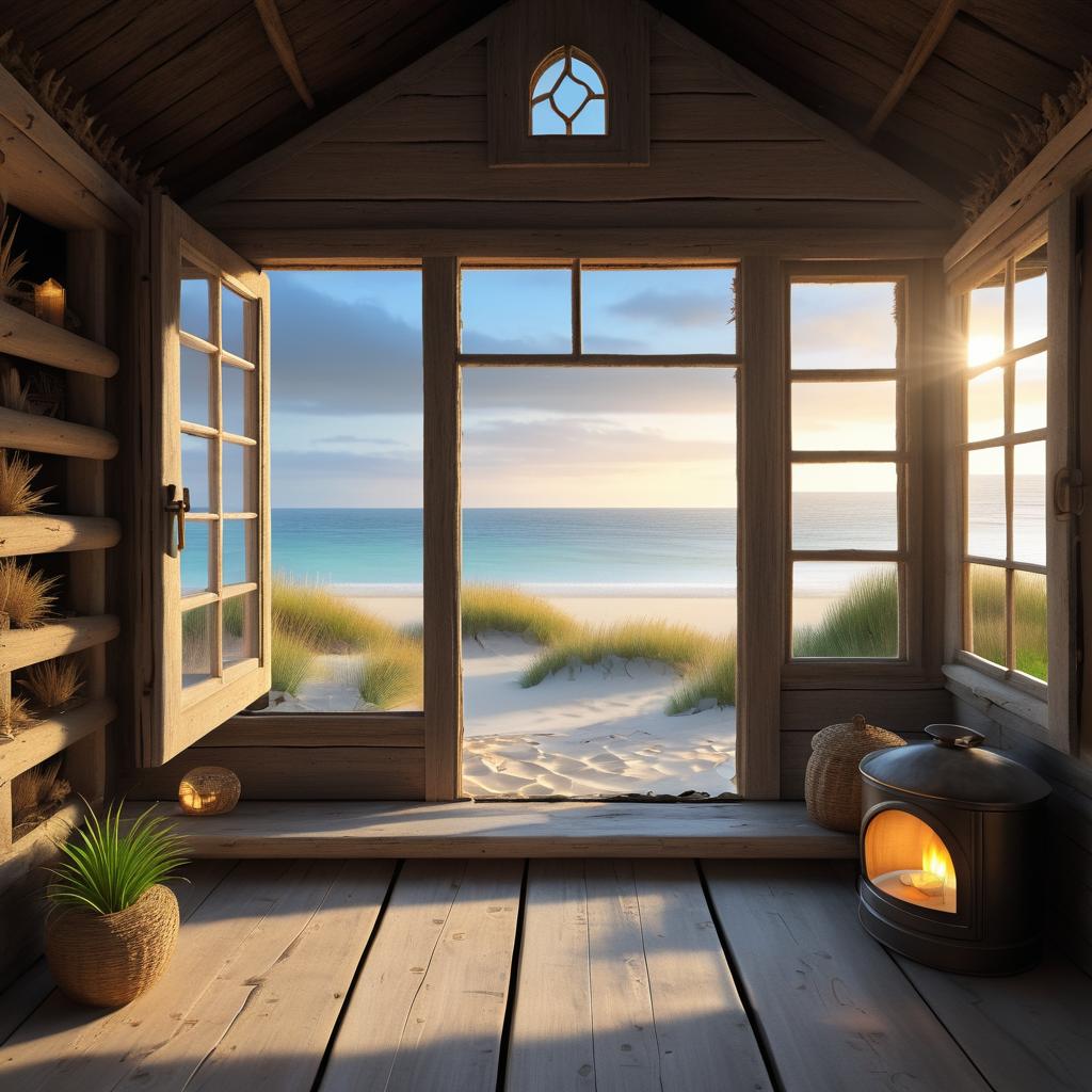 Secluded Beach Hut with Enchanting Views