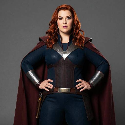 Plus Size Gamora Cosplay Pose