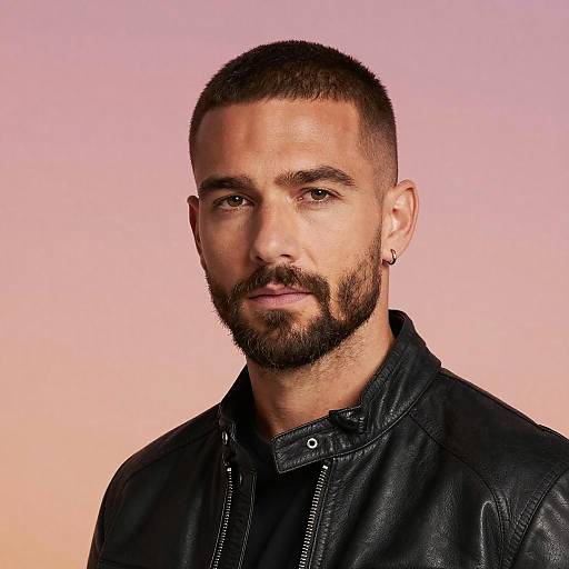 Stylish Portrait of Handsome Man