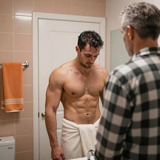 Intimate Bathroom Encounter