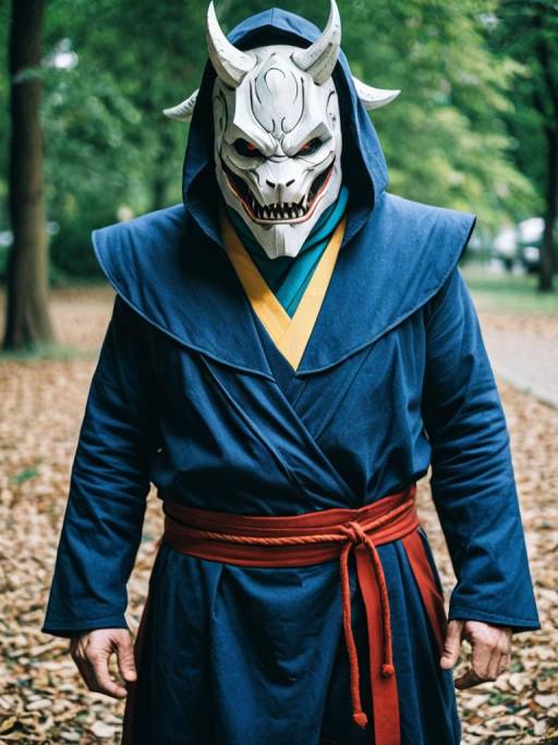 Realistic Arlong Cosplay of a Man