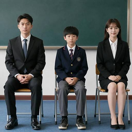 Classroom Portrait of Diverse Individuals