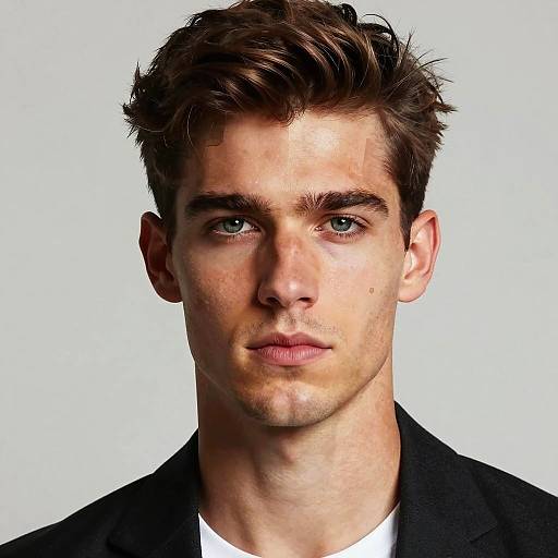 Confident Male Model Portrait