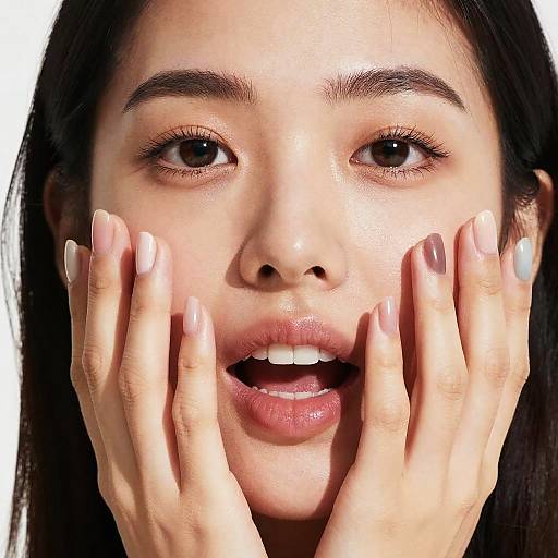 Photorealistic Asian Woman with Detailed Hands