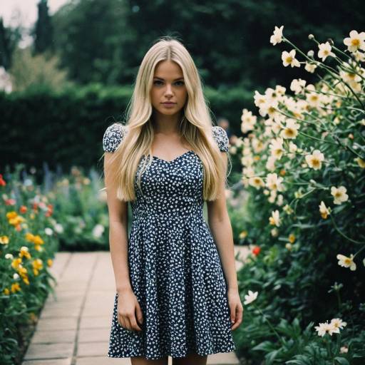 Enchanting Outdoor Illusion Dress Scene